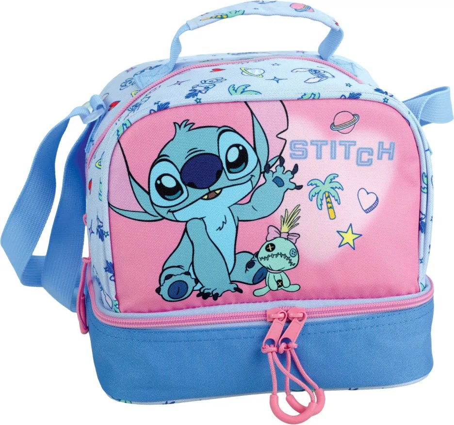 Disney Lilo és Stitch, A csillagkutya Scrapbook thermo uzsonnás táska 21 cm