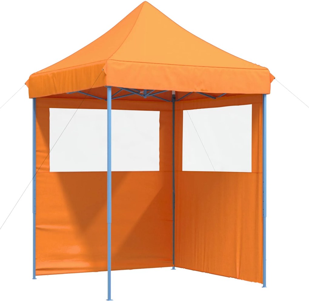 vidaXL Partysátor Narancssárga 200 x 200 x 306 cm Oxford Szövet