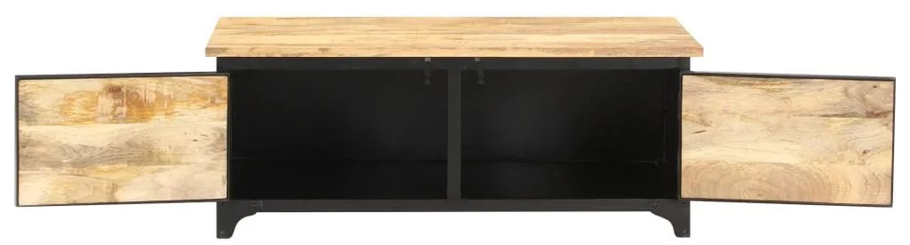 Tömör mangófa dohányzóasztal 90 x 50 x 35 cm