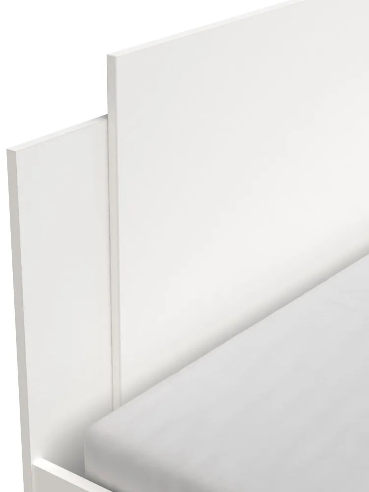 Life 140x200 cm ágykeret Adormo Smart 15 cm matraccal Matt Fehér N