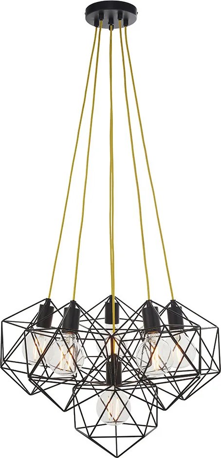 Endon ICOSA 81745 Függőlámpa 6x40W/E27