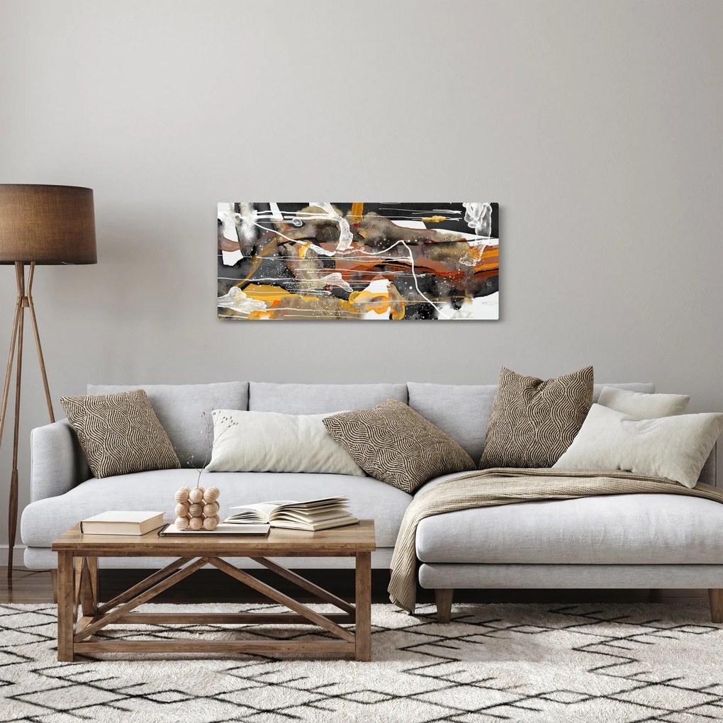 Kép - Absztrakció (120x50 cm)