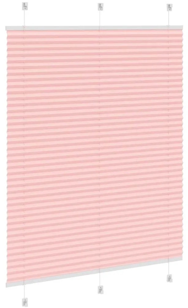 pliszírozott redőny rózsaszín 110x150cm szövetszélesség 109,4cm