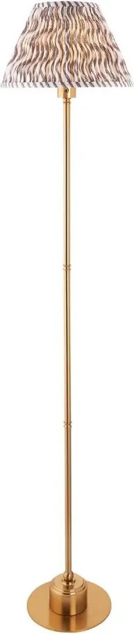 Endon 114785 - BURLEY dimmelhető, újratölthető állólámpa LED/1,5W/5V, sárgaréz/szürke