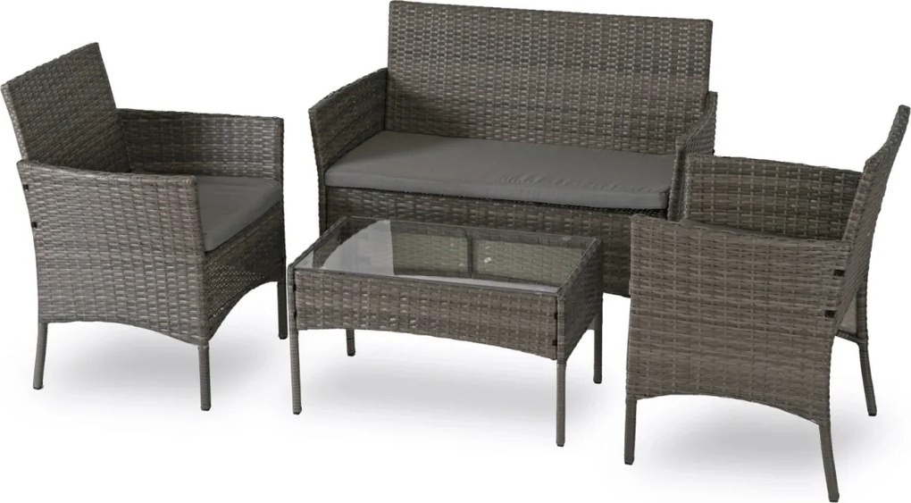 Zestaw Mebli Ogrodowych MISSISIPI Szary