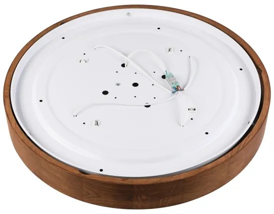 Brilagi - LED mennyezeti lámpa CARVALHO 4xE27/60W/230V tölgy-cseresznye átm. 57,5 cm