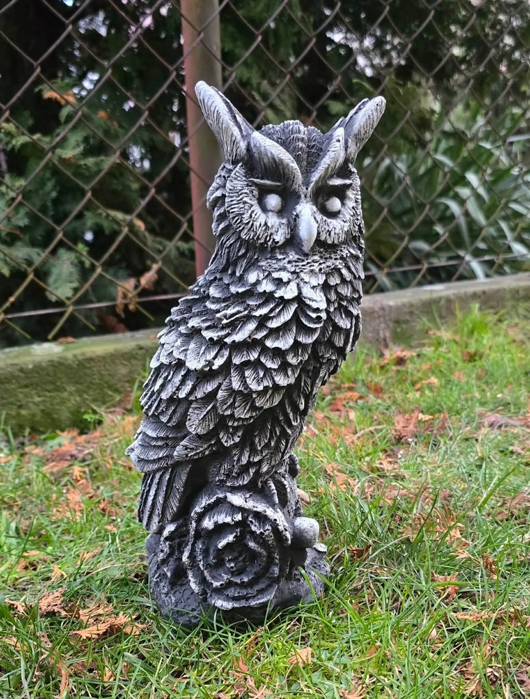 Beton Bagoly kerti figura