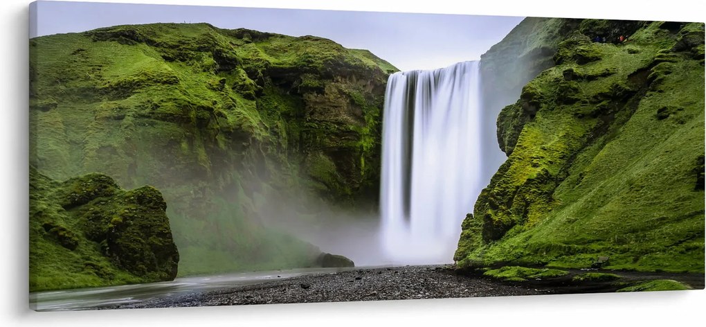 Vízesések képe (120x50 cm)