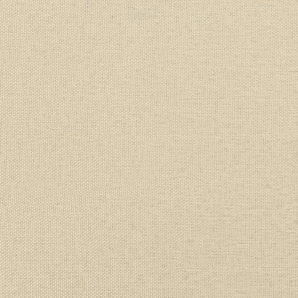 krémszínű szövet kanapéágy 80 x 200 cm