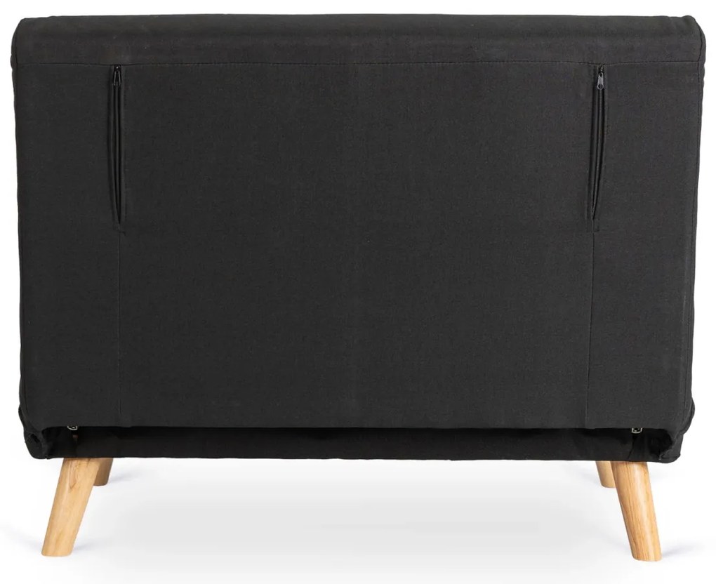 Ágyazható Fotel Fekete Színben. MARRY 2