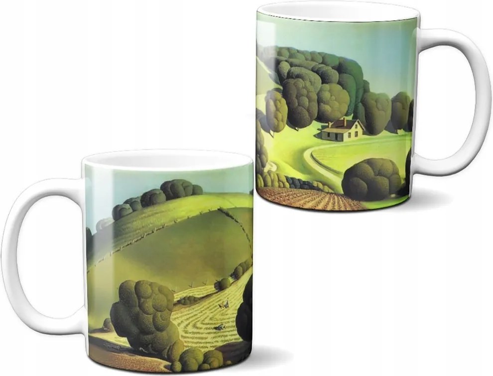 Young Corn Grant Wood bögre