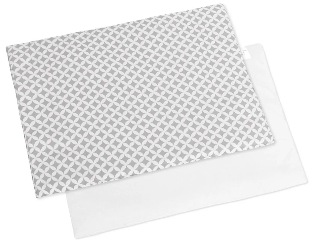 Bellatex Rombusz gyerek párna a kiságybaszürke, 43 x 32 cm