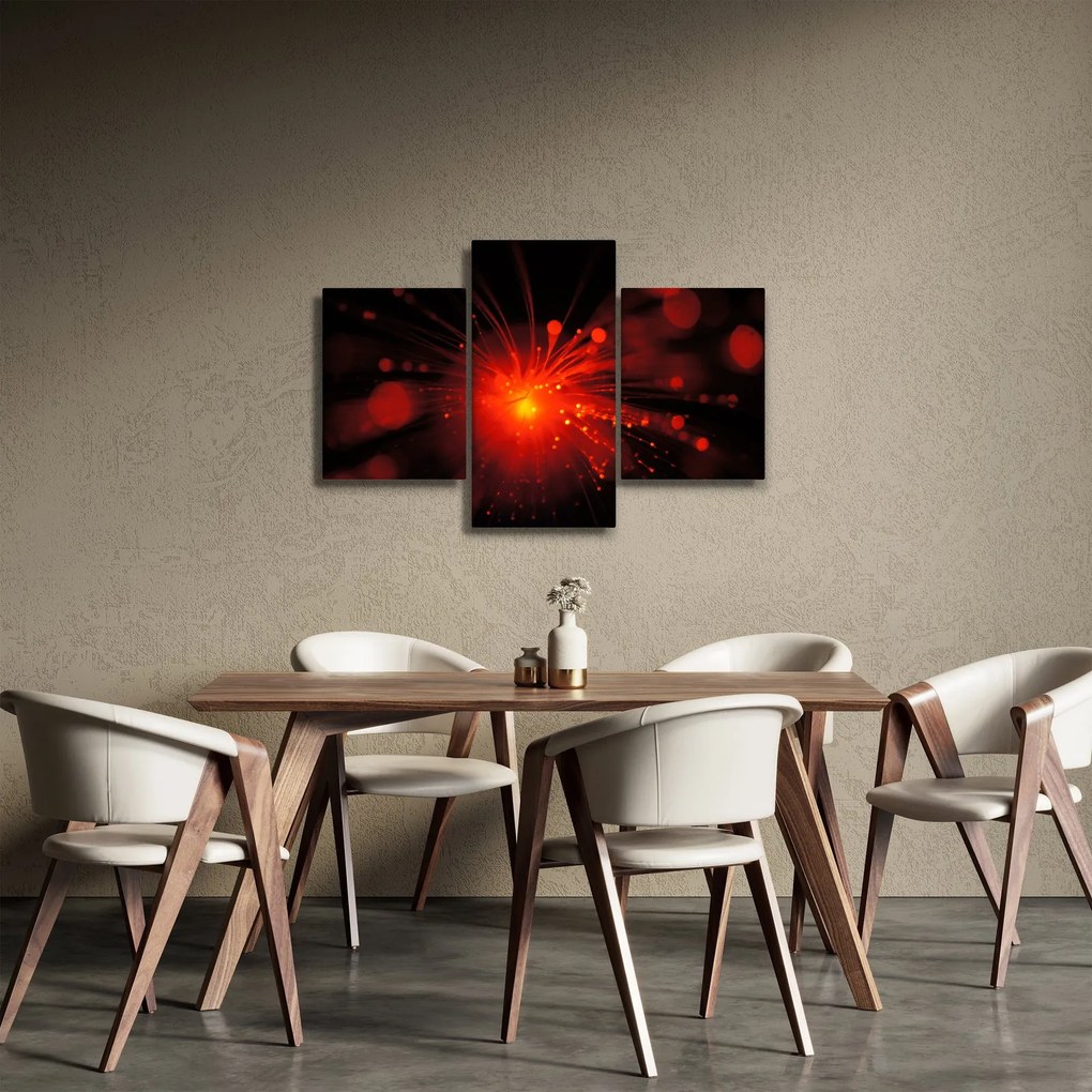 Egy szikrázó absztrakció képe (90x60 cm)