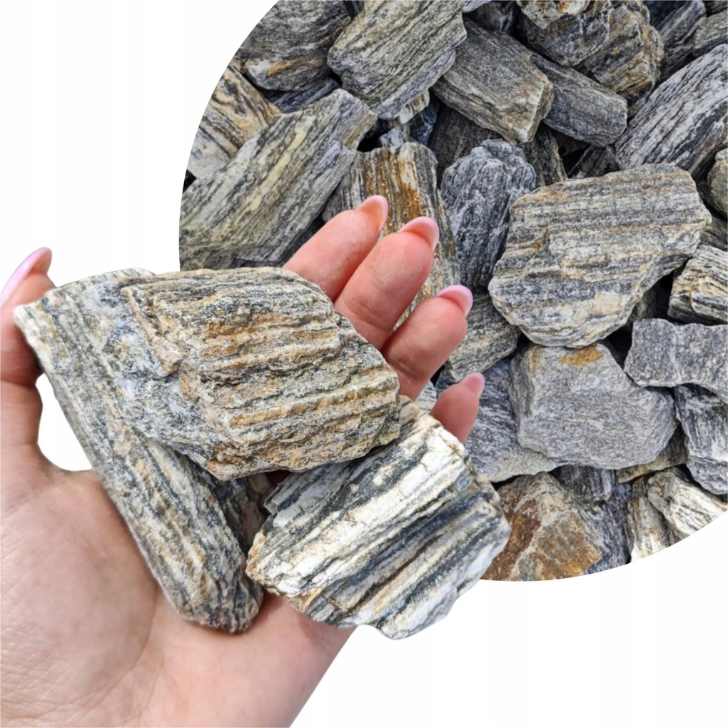 Kerti Kőkéreg 3-6CM Dekoratív Kerti Dísz 15KG