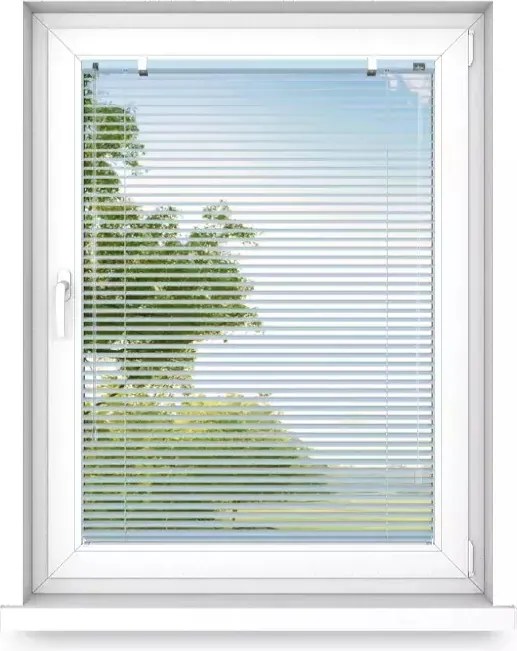 Alumínium redőny 25mm Kék villanófény 110 x 70cm