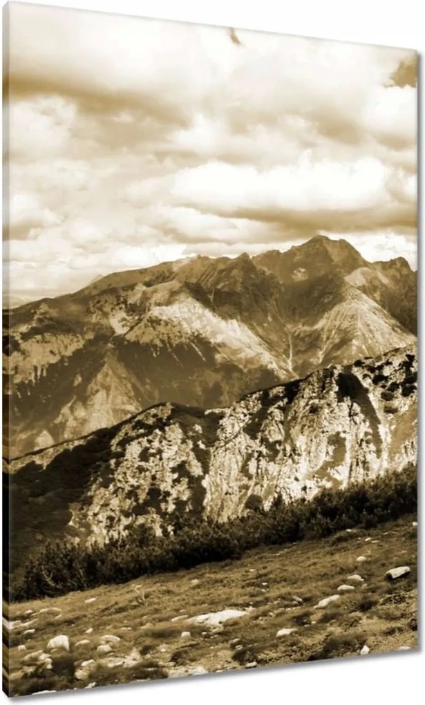 Vászonkép 70x100 Tátra Lengyel hegyek Kilátás