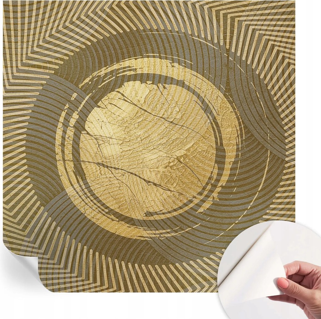 Öntapadós Mosható Fali Fotótapéta Sugárzó vonalak 250x250 cm