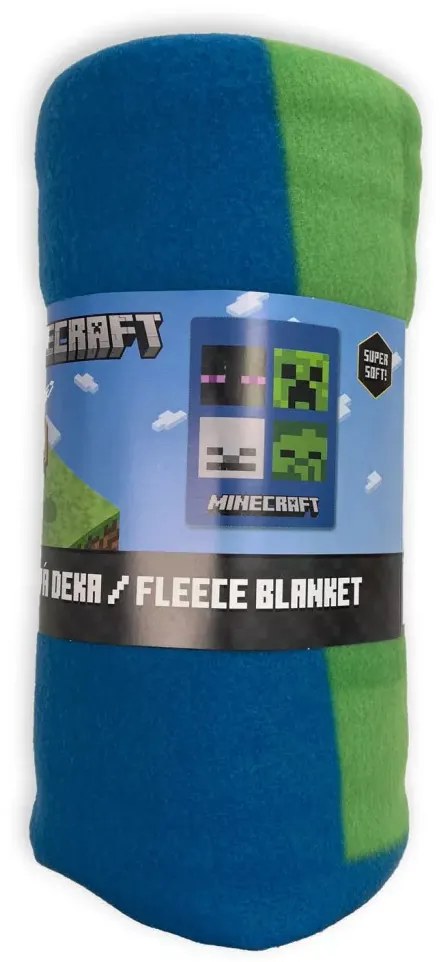 Minecraft Hostile Mobs szuper puha polár takaró 100*150cm