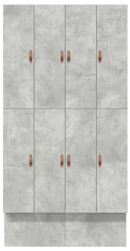 Tárolós Ágykeret Beton Szürke 120x200 cm