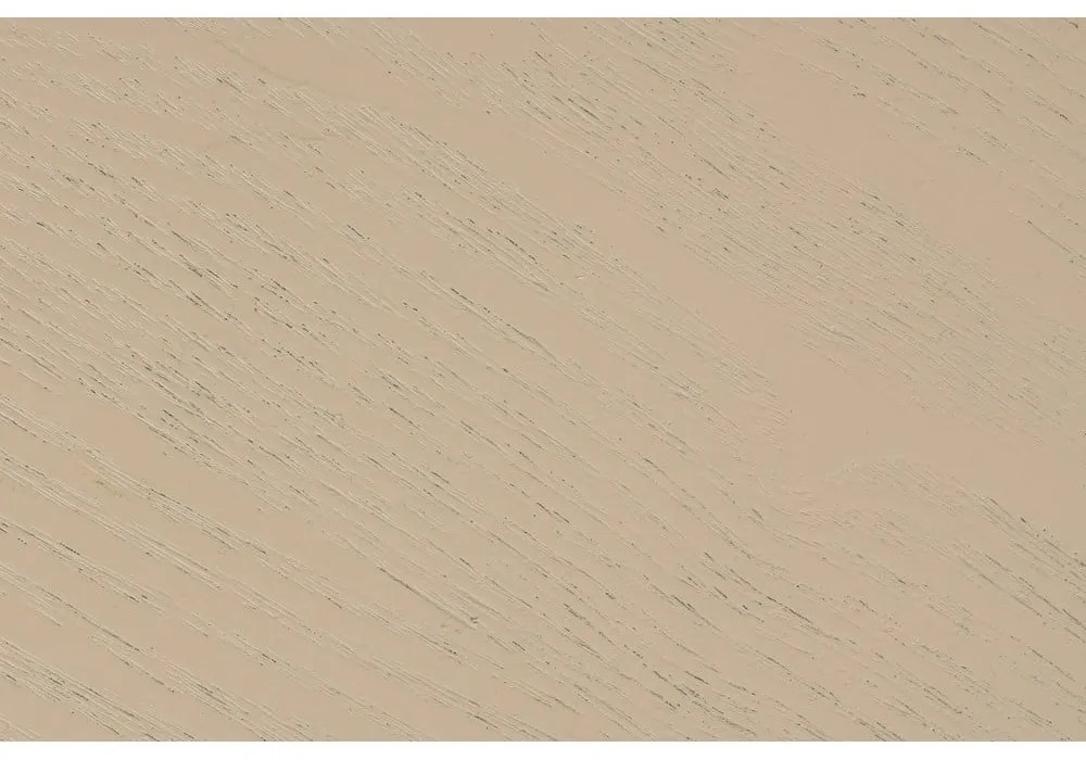 Bézs-natúr színű kerek dohányzóasztal ø 80 cm Makoto – White Label