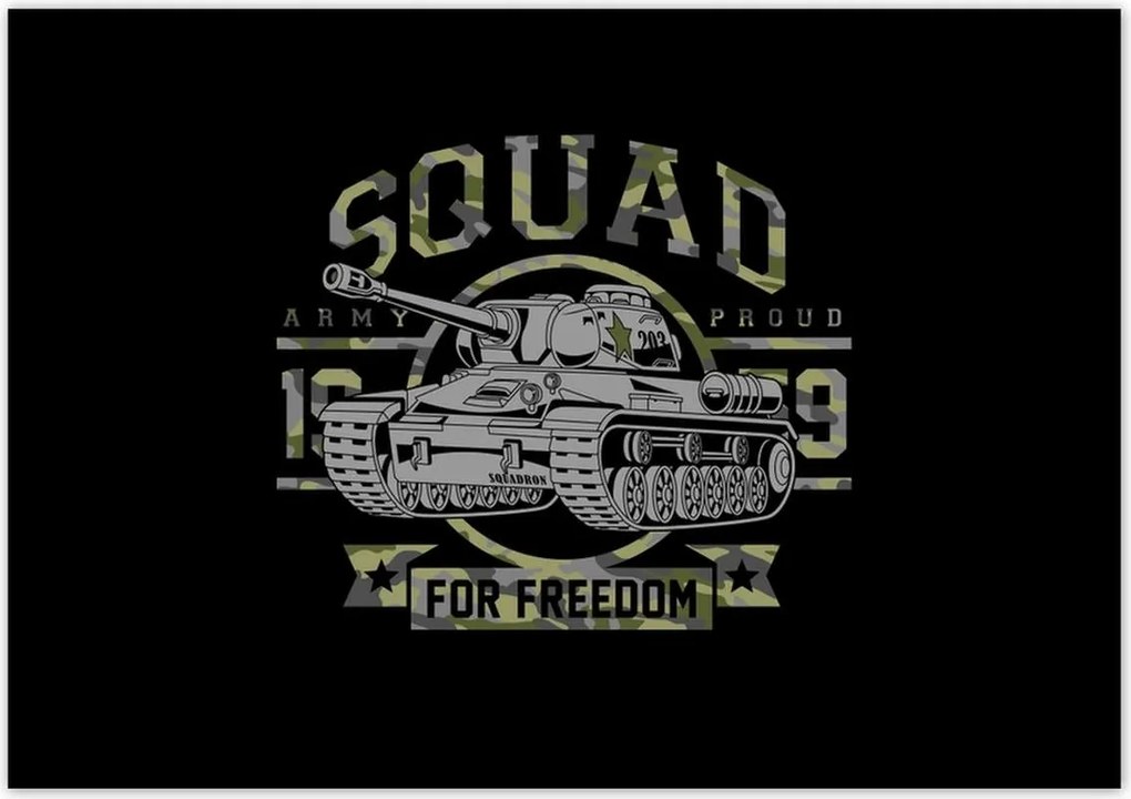 Poszterek 100x70 Elit tank 203 háború