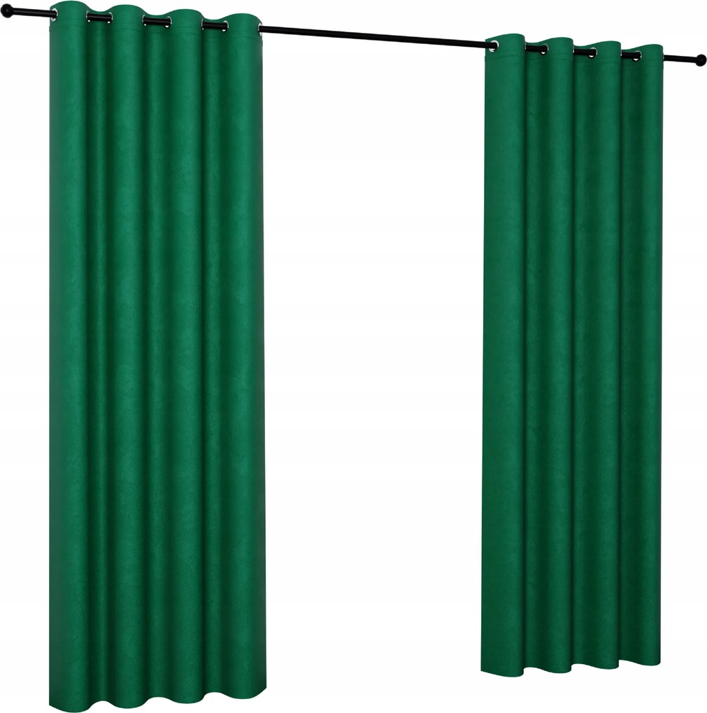 Sima velúr függöny 140x240 cm, karikás, velúr függöny, velvet, fémkarikás