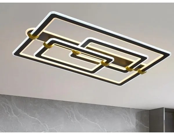 Dimmelhető LED mennyezeti lámpatest LED/280W/230V 3000-6500K + távirányító