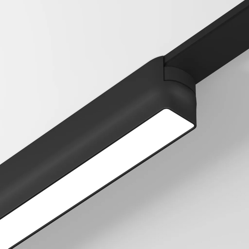 DK/EU-5360-BK Slim magnetic track light AIR LINEAR, 9W, 2700-5700K, black color — DK/EU-5360-BK