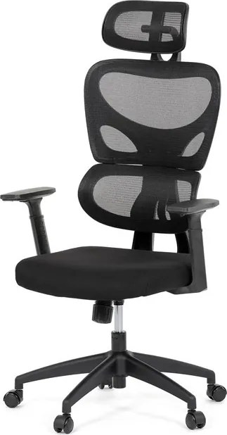 Irodai forgószék hintamechanikával, fekete színben KA-K2080 BK