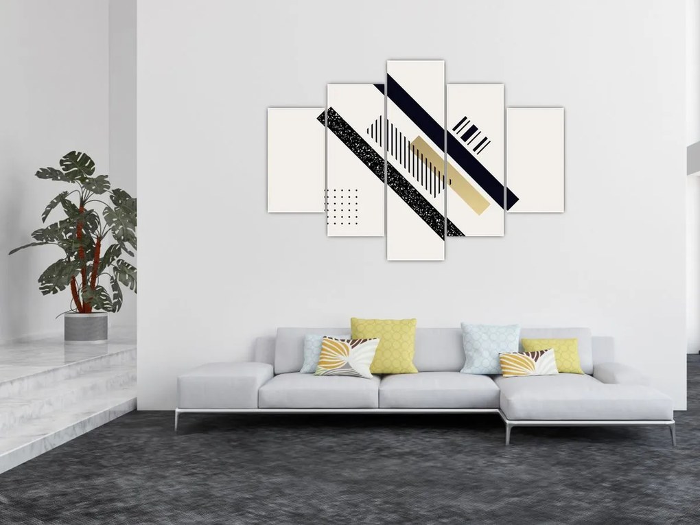Kép - Geometriai formák N⁰5 (150x105 cm)
