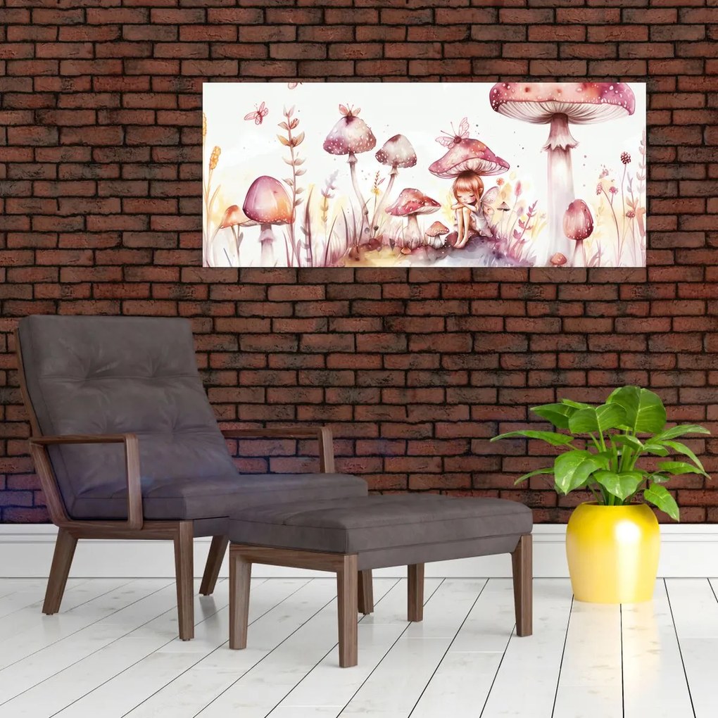 Kép - Rózsaszín tündér (120x50 cm)