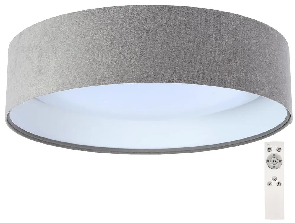 BPS Koncept LED Dimmelhető mennyezeti lámpa SMART GALAXY LED/24W/230V szürke/fehér + távirányító BS0354