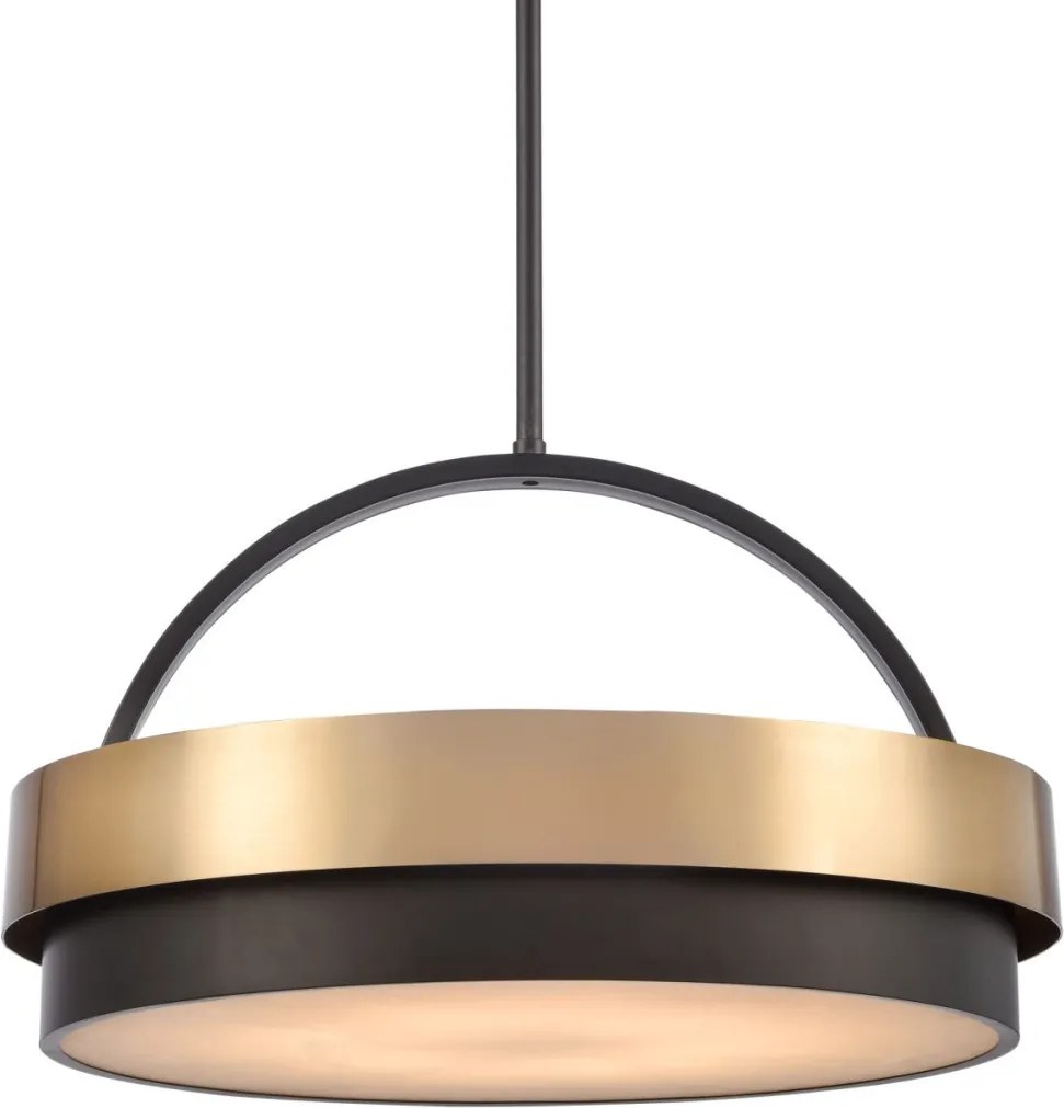 COSMO LIGHT P06753BR COBURG Modern Függesztett Lámpa Sárgaréz E14 IP20