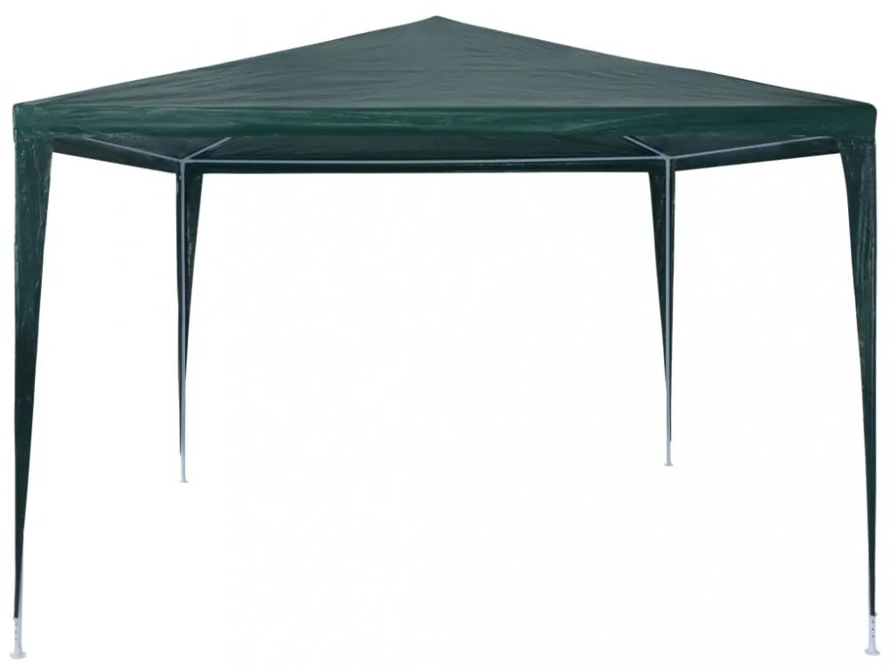 zöld PE rendezvénysátor 3 x 3 m