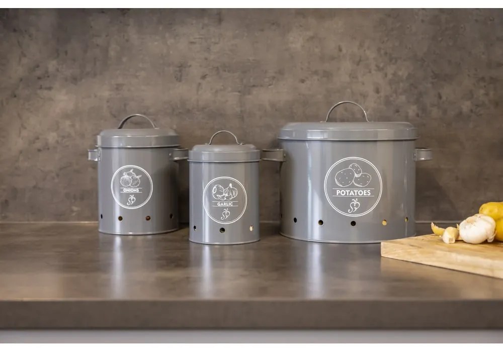 Burgonyatartó acél doboz Secret Du Potager – Esschert Design