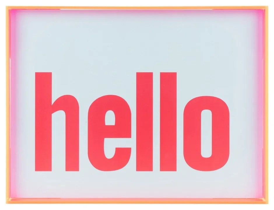 Kép 41x31 cm Hello – PT LIVING