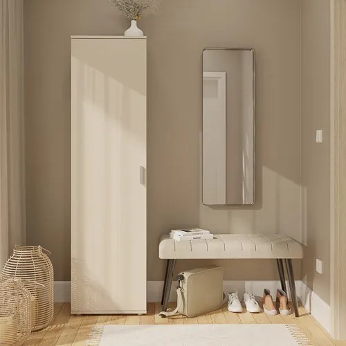 KLARA gardróbszekrény, 1 ajtós