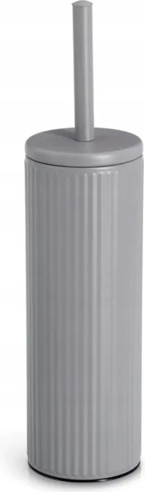 Zeller WC-kefe fém szürke 9,7x40cm