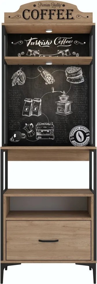 Konyhaszekrény, 70 cm – JE154