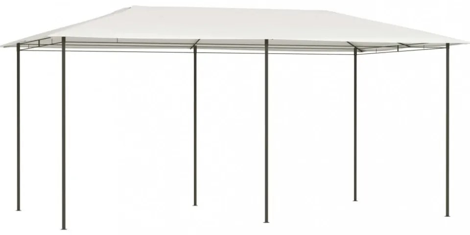 krémszínű pavilon 2,98 x 5,3 x 2,59 m 160 g/m²