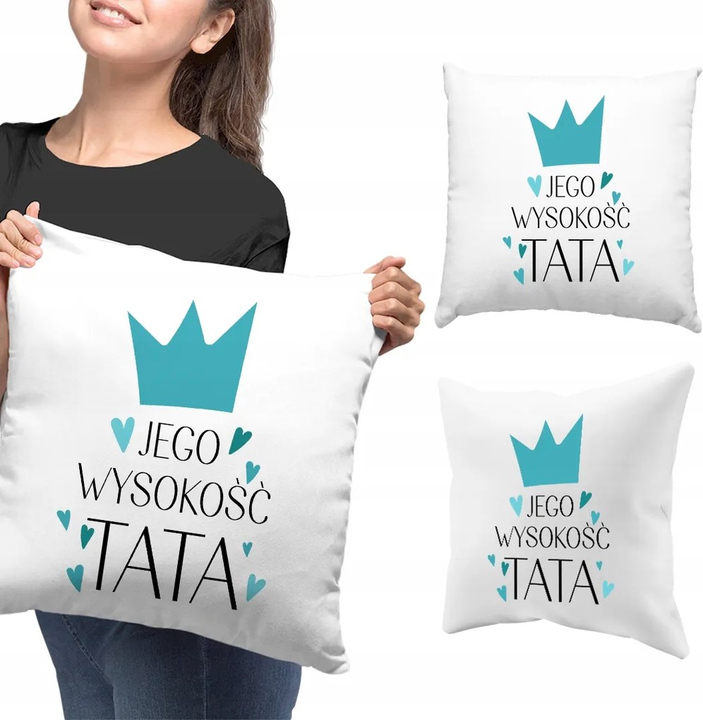 Őfelsége Apa párna ajándék apának