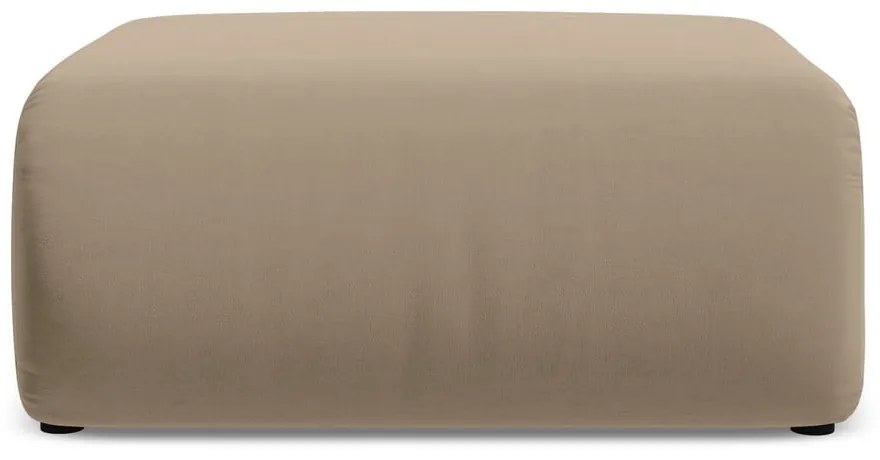 Bézs bársony lábtartó Ekahi – Makamii