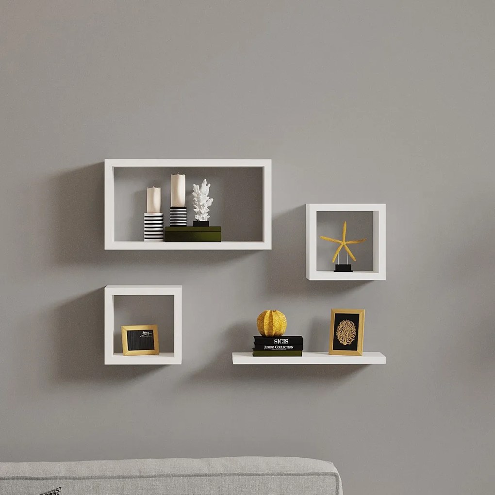 Babi White polc, 4 db
