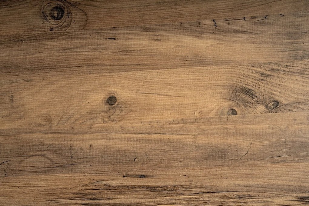 Kétszemélyes tanulóasztal polcokkal – Atlantic Pine & Fekete, 240 cm
