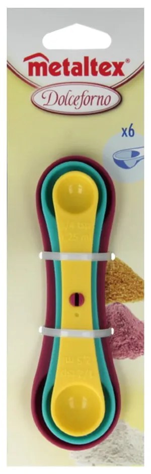 Spoons 3 db-os színes mérőkanál szett - Metaltex