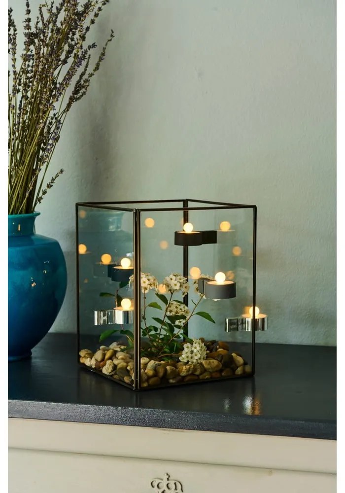 Szürke fénydekoráció készlet 2 db-os Amalia – Sirius