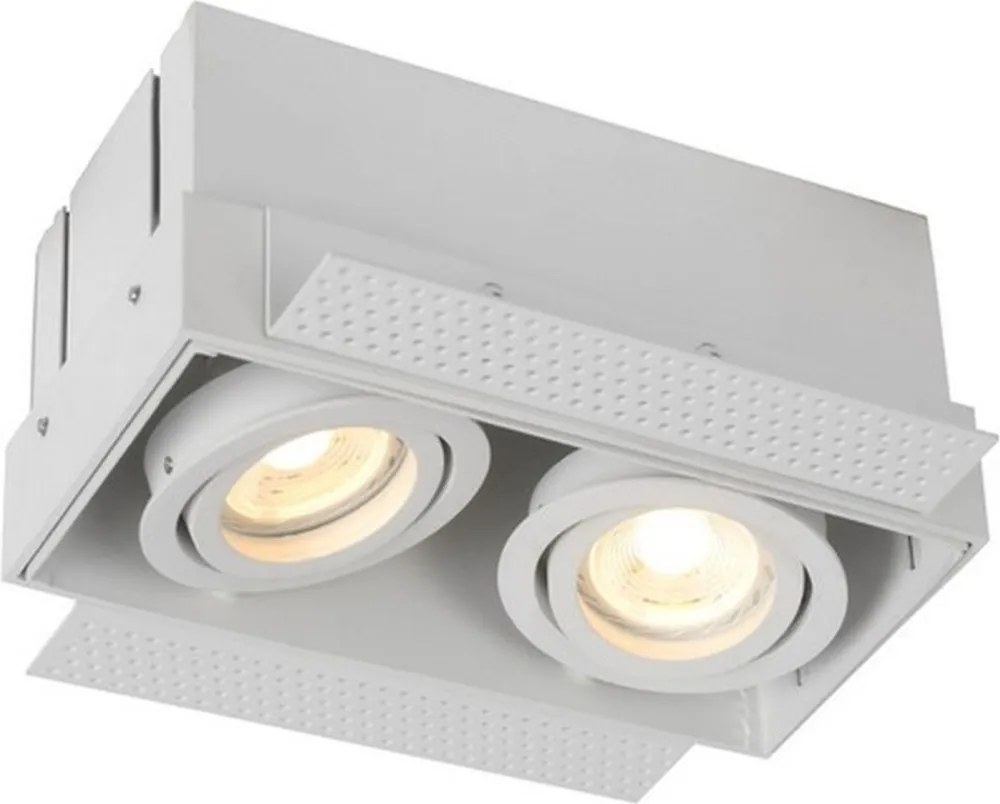 Lucide TRIMLESS 09925/02/31 Beépíthető spotlámpa 2x50w/gu10 ip20
