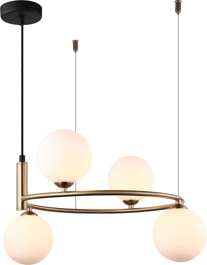 Italux Modern Függeszték Amily Arany ITXMDM-3974/4 BRO