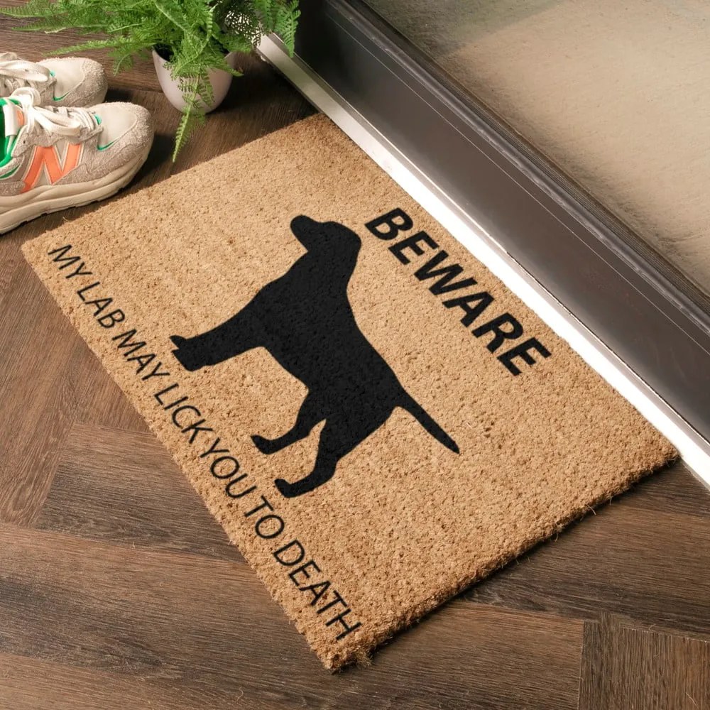 Kókuszrost lábtörlő 40x60 cm Labrador – Artsy Doormats