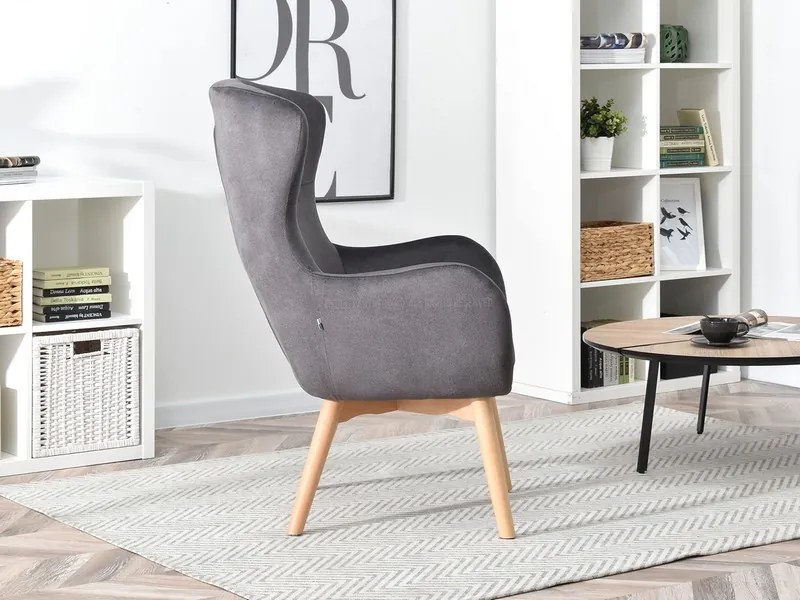 Fotel Leto (grafit + bükk). Akció -20%. 1110182
